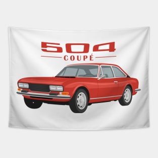 504 Coupé Cabriolet Coupe red Tapestry