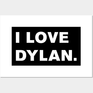  I Love Dylan I Heart Dylan Funny Dylan Tank Top