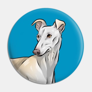 Spanish Galgo Dog |  Spanish Greyhound Pin