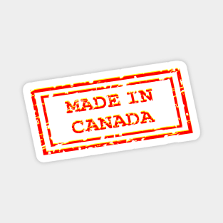 Made in Canada, america, patriot, style, canada patriot Magnet