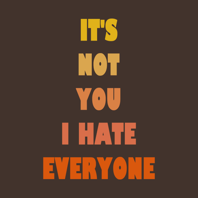 I hate everyone by richardsimpsonart