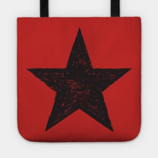 Black Star (Grunge) Tote