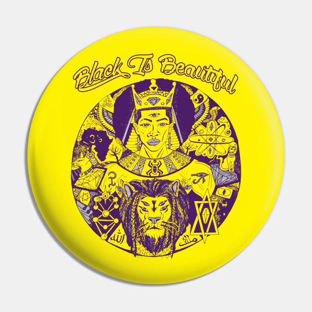 Yellow Purple Black King Wise King Black Is Beautiful Pin by kenallouis