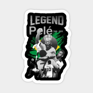 Pelé legend forever Goat Magnet