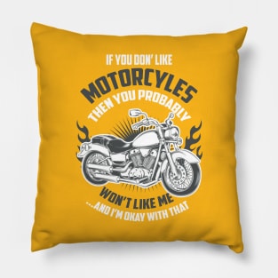 `Bike Design Pillow