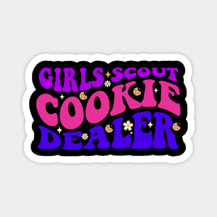 Girls Cookie Dealer Scout For Cookie scouting lover Women Magnet