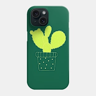 Green Desert Cactus Phone Case