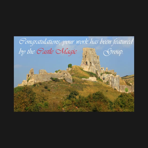 Corfe Castle Banner by RedHillDigital