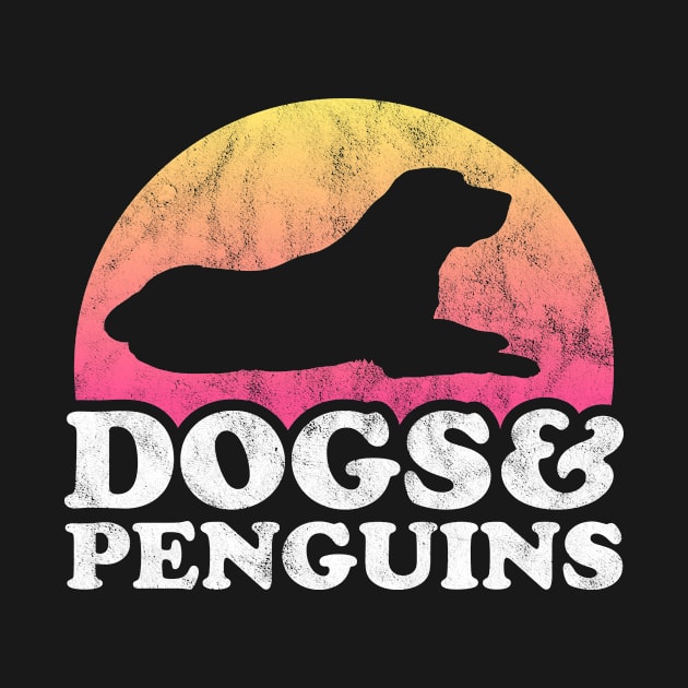 Dogs and Penguins Dog and Penguin Gift by JKFDesigns