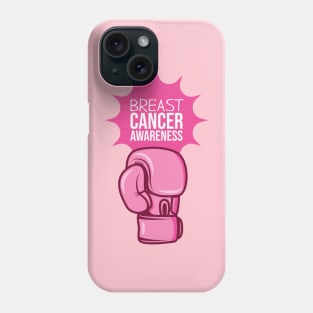 Boxing Glove Breast Cancer Awareness Phone Case