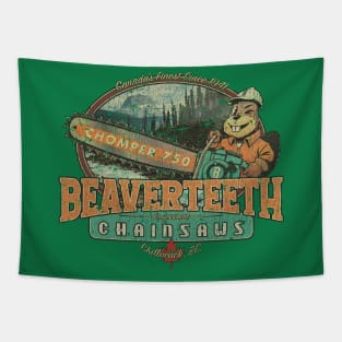 Beaverteeth Chainsaws 1941 Tapestry