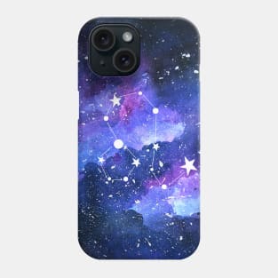 Galaxy Leo Star Sign Phone Case