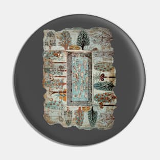 Egyptian frescoes. Pin