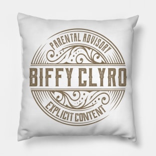 biffy clyro vintage ornament Pillow