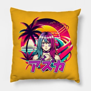 Asuka - WWE Sunset Pillow