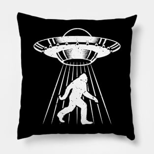 Bigfoot Alien UFO Abductions Pillow