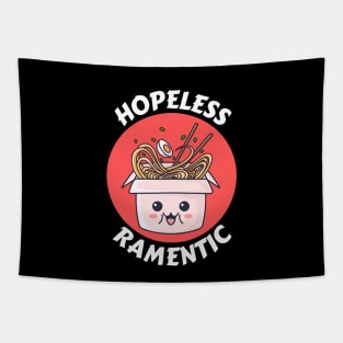 Hopeless Ramentic | Ramen Pun Tapestry