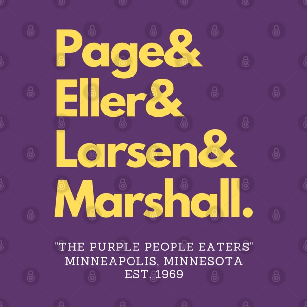 Minnesota's Purple People Eaters by capognad