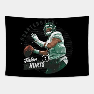 Jalen Hurts Philadelphia Dots Tapestry