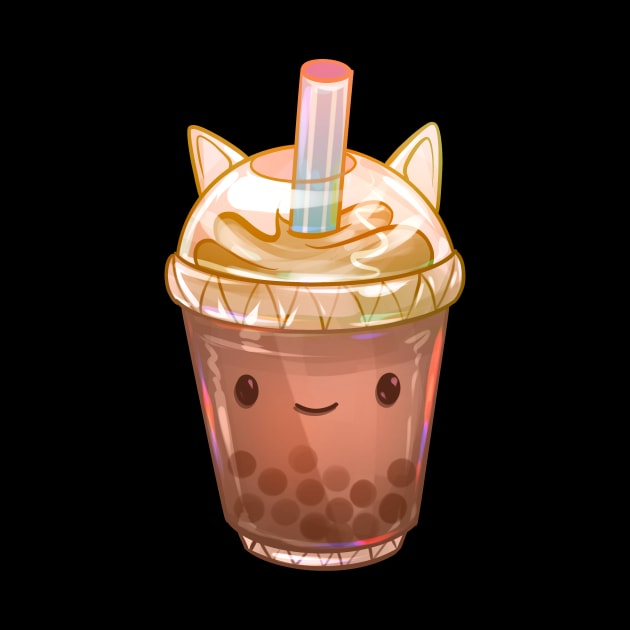 Kitty Milk Tea by Claire Lin