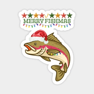 Merry Fishmas Magnet