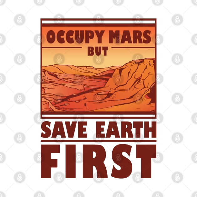 Occupy Mars by Eclecterie