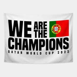 Qatar World Cup Champions 2022 - Portugal Tapestry