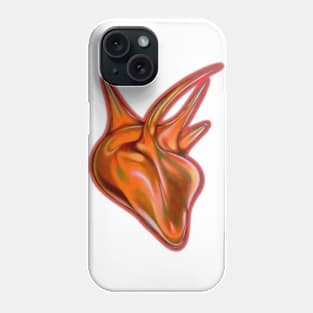 sharp heart Phone Case