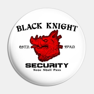 Black Knight Security (Alt Print) Pin