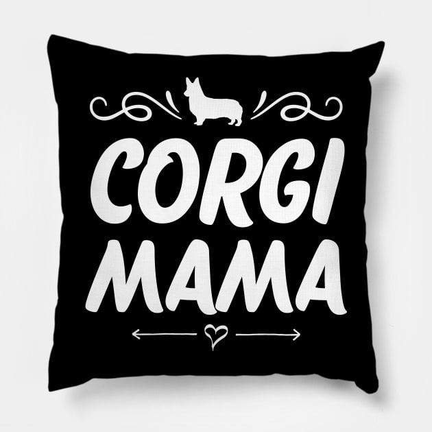 Corgi Mama Pillow by MShams13