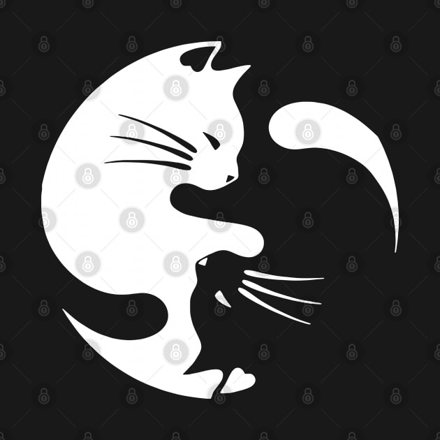 Cat Yin Yang by brotherhoodteam