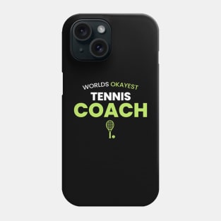 tennis coach Phone Case