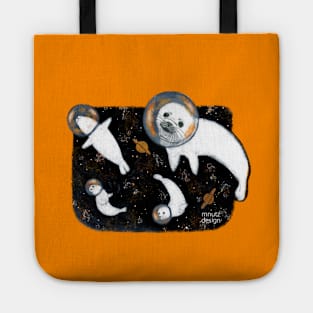 Baby Seals in Space Tote