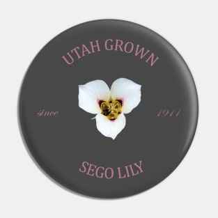 Utah Grown Pin