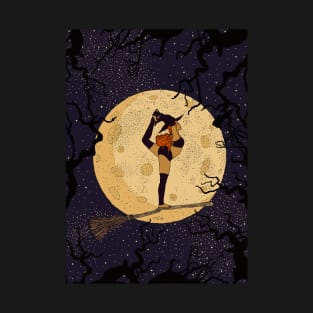 Halloween Namaste Witches Yoga Gift T-Shirt