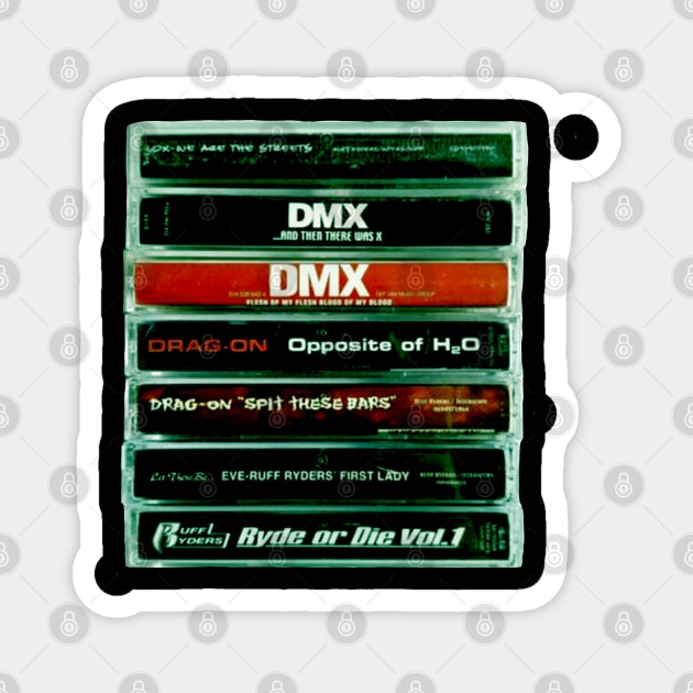 DMX Cassette Magnet by Vamp Pattern