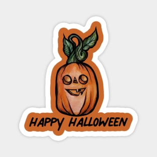 Happy Halloween Pumpkin Magnet