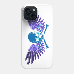 Inverted Colors Skull Phone Case