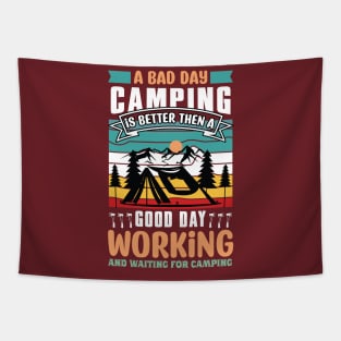 Camping Life Tapestry