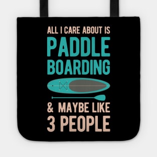 Funny Paddleboarding Gifts Tote