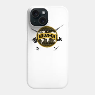 Space Ranger Satellite Patch Phone Case