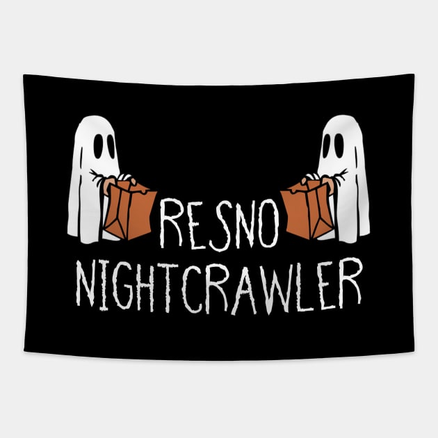 Fresno Nightcrawler- Funny Ghost, Gift For Ghost Lovers Tapestry by Seopdesigns