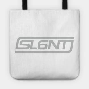 Slant 6 Icon (Gray + White) Tote