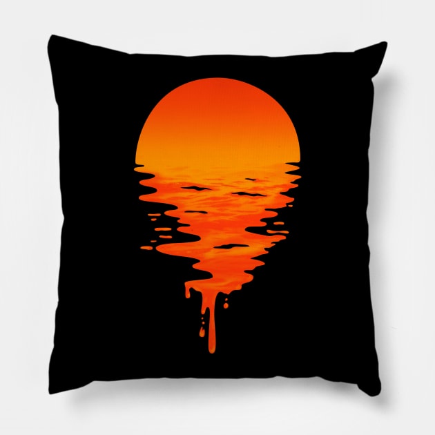 Sunset 6 Pillow by ivanrodero