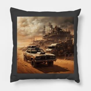 Mad max fury road inspired art Pillow