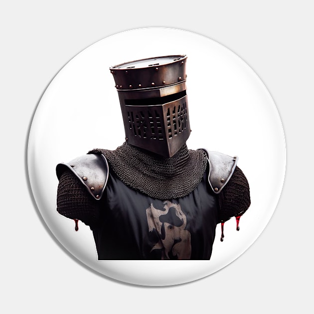 Black Knight No Arms Pin by TotallyRadGames