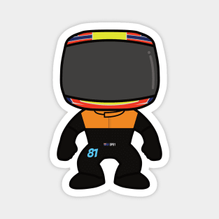 Oscar Piastri Custom Mini Figure – F1 2023 Season Magnet