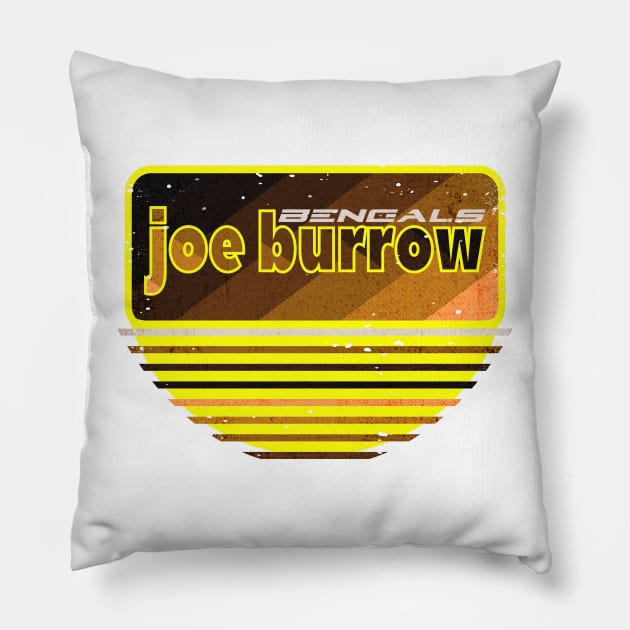 joe burrow . Pillow by nowsadmahi