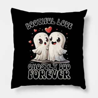 Bootiful Love Ghostly Duo Forever Pillow