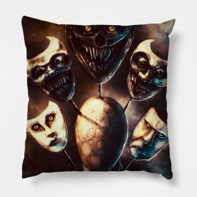 The Stranger Pillow by Rusty Quill